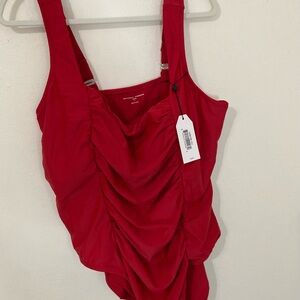 Universal Standard Vibrant Red Swimwear
